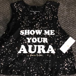 Spiritual Gangster Show me your Aura Tank SmallNWT